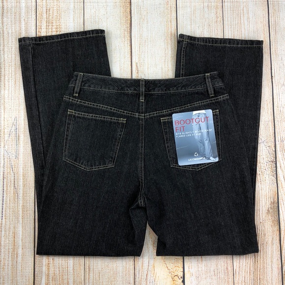 Liz Claiborne Denim - New Liz Claiborne Black Stonewashed Bootcut Jeans